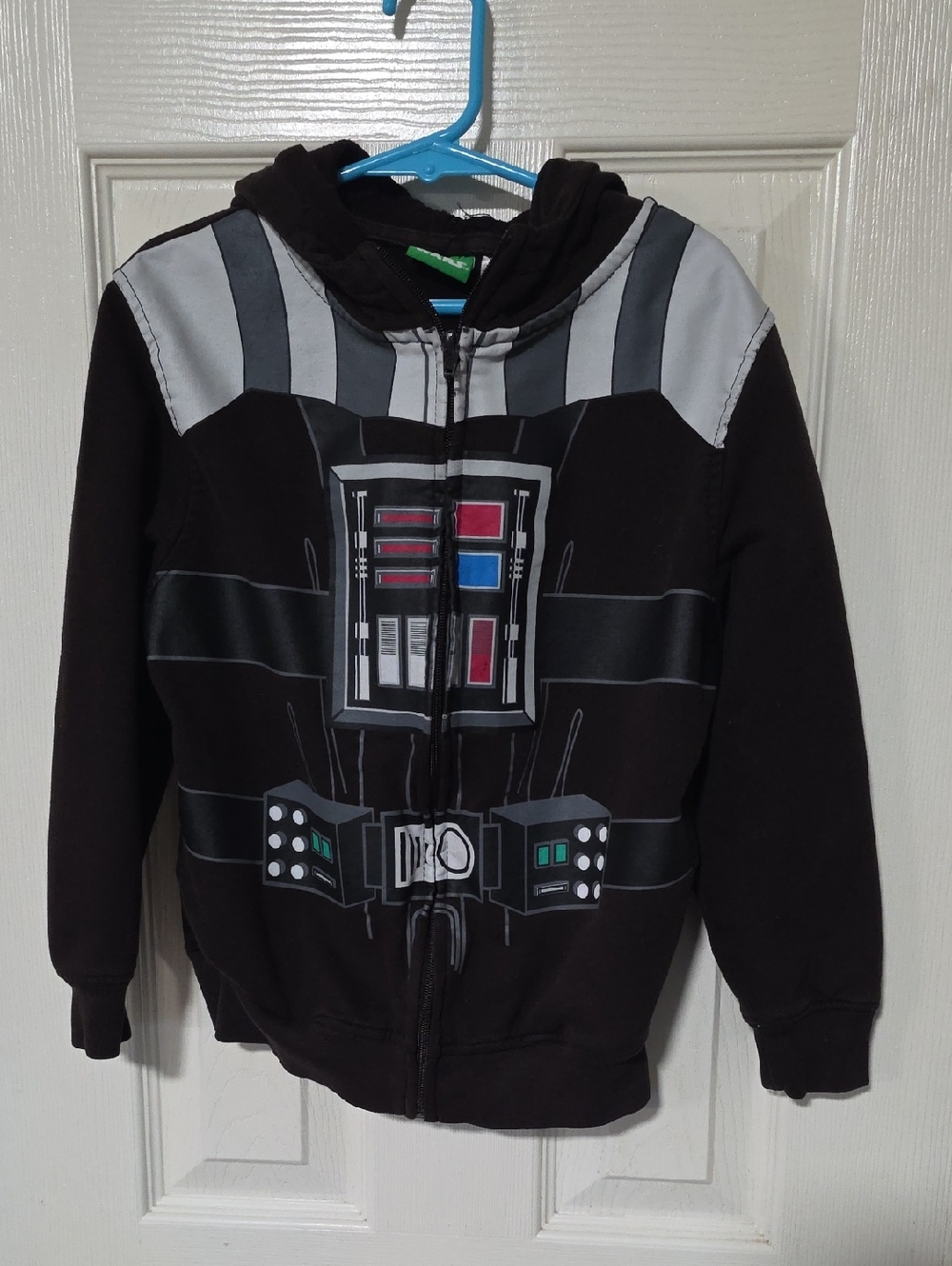 Star Wars Kids Black Darth Vader Chest Panel Hoodie. Year-round!